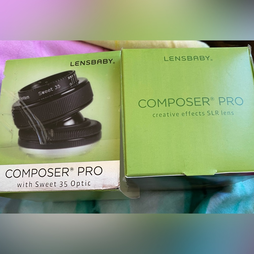NEW - Lensbaby Composer Pro with Sweet 35 Optic for Canon EF mount